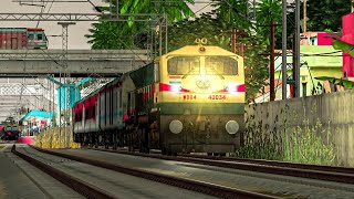 56708 MADURAI  DINDIGUL Passenger  Nellai  Chennai  Indian Train Simulator  RAILROAD [upl. by Efeek]