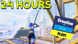 LAST FORTNITE VIDEO I played Fortnite Tilted Zone Wars for 24 Hours ⭐ [upl. by Atinad206]