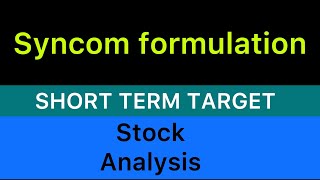 SYNCOM FORMULATIONS LTD STOCK TARGET 🟠 SYNCOM FORMULATIONS STOCK NEWS  LATEST NEWS STOCK 111124 [upl. by Mode]