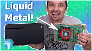 I Put Liquid Metal In My Xbox Series X  Heres What Happened [upl. by Lilah]