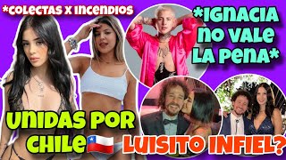 INFLUENCERS QUE AYUDAN EN LOS INCENDIOS DE CHILE🇨🇱LUISITO ENGAÑÓ A CHULE CON ARISITA😒LA VERDAD🔥 [upl. by Nomled]