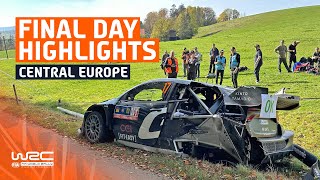 Final Day Highlights  WRC Central European Rally 2024 [upl. by Inaffyt]