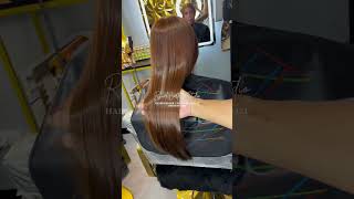 Hair Color And Cysteine Straight muntinlupasalon alabangsalon homeservicesalon [upl. by Akcirre494]