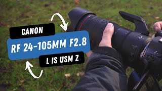 Canon RF 24105mm F28 L IS USM Z Lens  Taking the best from Canons RF Cinema amp Broadcast lenses [upl. by Krystin183]