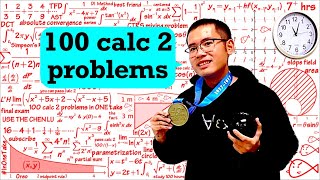 100 calculus 2 problems ultimate final exam review [upl. by Beryl]