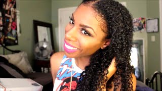 Review│Heat Free Hair Clip Ins For Kinky Hair textures [upl. by Damales837]