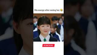 He got energy after seeing her 😂 oursecert cdrama [upl. by Alicea]