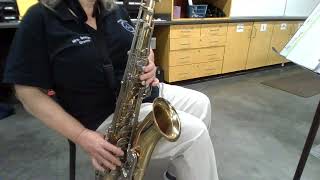 Bandroom Boogie Tenor Saxophone Whole Song [upl. by Leachim]