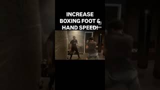 BOXING FOOT amp HAND SPEED boxing training boxingtraining boxingskills boxingexercise coaching [upl. by Bobbie382]