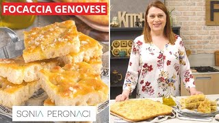 Focaccia genovese fatta in casa ricetta infallibile e facile [upl. by Hewitt607]