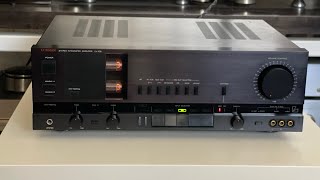 Luxman LV105 Hybrid Amplifier  Part 1 [upl. by Gereron259]