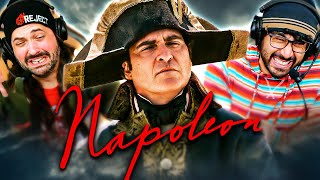 NAPOLEON 2023 MOVIE REACTION FIRST TIME WATCHING Joaquin Phoenix  Full Movie Review [upl. by Ahseiyn]