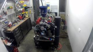 Chev 383 engine on dyno [upl. by Supple]