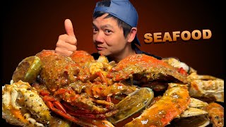 ASMR SEAFOOD BOIL MUKBANG  ALASKA CRAB  LOBSTER  COOK amp EAT  YEN AN UONG [upl. by Liuqnoj6]