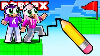 Only 999 IQ Players can beat this Doodle Obby ✏️  Roblox [upl. by Colet]