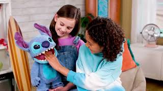 Disney Stitch RealFX 18Inch Animated Puppet  Realistic Movements and Sounds [upl. by Kciredorb]