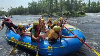 White water rafting — Outdoor Adventure Program 2024 [upl. by Yrahk]