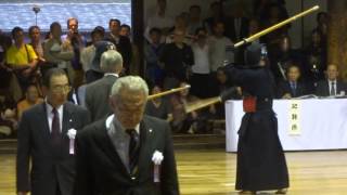 112th Kyoto Taikai tachiai Fujii sensei [upl. by Akyre154]