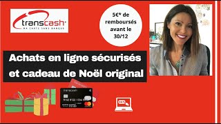 Transcash  sécurise les achats en ligne amp idée kdo sympa et utile [upl. by Owena381]