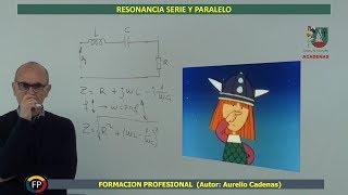 Analisis Resonancia serie y paralelo Parte I Clase 28 curso electronica [upl. by Obbard779]