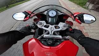 Ducati 749 TESTASTRETTA PURE SOUND GoPro Hero 10 Black Rode Lavalier GO [upl. by Mccall]