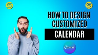 How to design a customized calendar on Canva 2024 [upl. by Eseela]