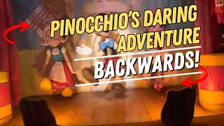 Pinocchio in Disneyland  Backwards  At times hard to see very dark [upl. by Merritt232]