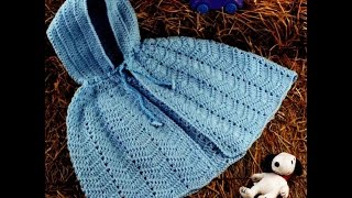 Crochet Patterns for free poncho patterns for kids 1109 [upl. by Lyrahc]