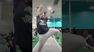 Gray sweat pants season in here TikTok dance 💃 🕺🥰 sweatpants [upl. by Matless]