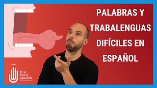 Trabalenguas difíciles y pesadillas de la pronunciación [upl. by Jeunesse566]