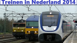 Treinen in Nederland 2014  Trains in the Netherlands 2014 [upl. by Cesare134]