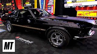 1969 Ford Mustang Mach 1 Fastback  Mecum Auctions Glendale  MotorTrend [upl. by Lerret791]