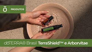 Repelente  dōTERRA® TerraShield™ e Arborvitae [upl. by Ziul639]