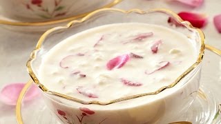 Gulab Ki Thandi Kheer  Easy 3 step recipe [upl. by Joella]