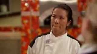 Hells Kitchen Season 8 Ep 11 Tongs Almost Hits Chef Ramsay in the Face Uncensored [upl. by Adolphe248]