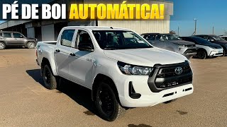 NOVA TOYOTA HILUX STANDART AUTOMÁTICA DE R 206K RESPOSTA PARA A S10 WT E RANGER GISELE [upl. by Barrow122]