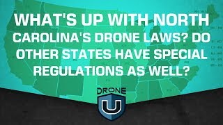 What’s up with North Carolina’s drone laws Do other states have special regulations as well [upl. by Eniretac]