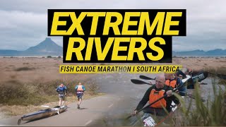 FISH CANOE MARATHON 2023 I Paddling the Unthinkable Rapids in the South African Desert [upl. by Alekehs]