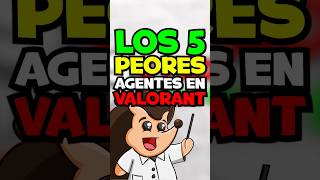 PEORES AGENTES de VALORANT PARTE 4 [upl. by Ahcsas]