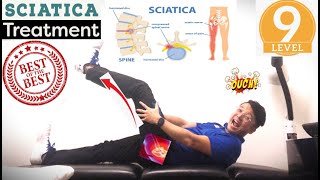 3 Major Exercises of Sciatica  Lumbar Radiculopathy  Back Pain  Level 9 [upl. by Artep263]