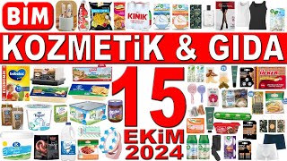 BİM KOZMETİK GIDA BU SALI  BİM AKTÜEL GIDA İNDİRİMLERİ  BİM 15 EKİM 2024  BİM BU HAFTA [upl. by Lenrow212]