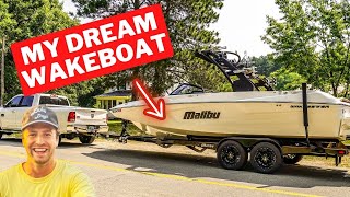 Buying My Dream Wake Boat  Malibu Wakesetter 23 MXZ [upl. by Rica]