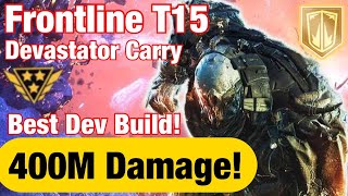 OUTRIDERS  Free Ct15 Carry  Best Devastator Bleed LeapQuake Build  400M Dmg  Frontline  1112 [upl. by Aicad]