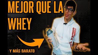 BATIDO CASERO de PROTEÍNAS con 1 solo ingrediente y MEJOR que la WHEY [upl. by Enirehtac]