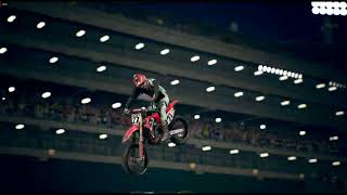 Monster Energy Supercross 3 Esbarquero90 Oakland Alameda Coliseum Malcolm Stewart Honda 450cc [upl. by Ecerehs]