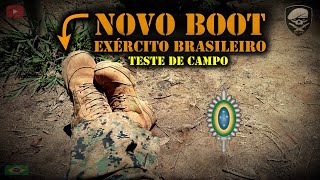 Novo coturno do Exército  Teste de campo [upl. by Veronica977]