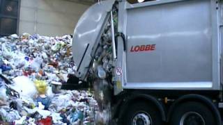 FAUN EASYPRESS Front Side Loader Waste collection vehicle [upl. by Ideih]