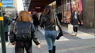 Europe walks  Friday walks in Stockholm Sweden 🇸🇪 Going to Night clubs in Sweden 18 [upl. by Odla236]