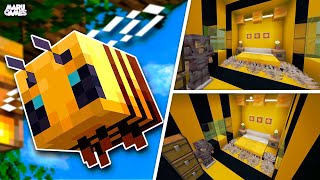 Minecraft Tutorial  Animal House  Construcción Casa Abeja 🐝🛠️ [upl. by Artemis]