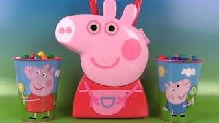 Peppa Pig BoÃ®te dâ€™accessoires Oeufs Surprises Bubble Gum Tsum Tsum [upl. by Spevek20]